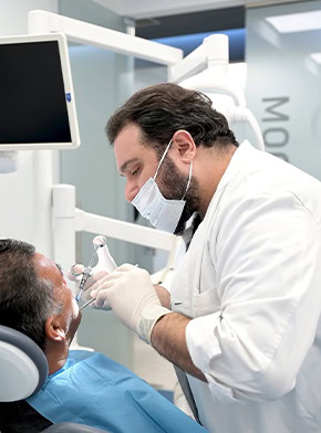 the best dentists in Albania at American Dental Hospital